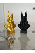 Anübis Büst - Siyah - Görsel 2