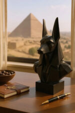 Anübis Büst - Siyah