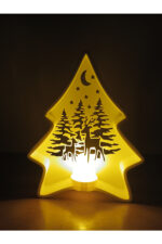 Led Işıklı Dekoratif Yılbaşı Ağacı (Led ışık dahil) - Görsel 3