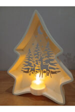 Led Işıklı Dekoratif Yılbaşı Ağacı (Led ışık dahil) - Görsel 2